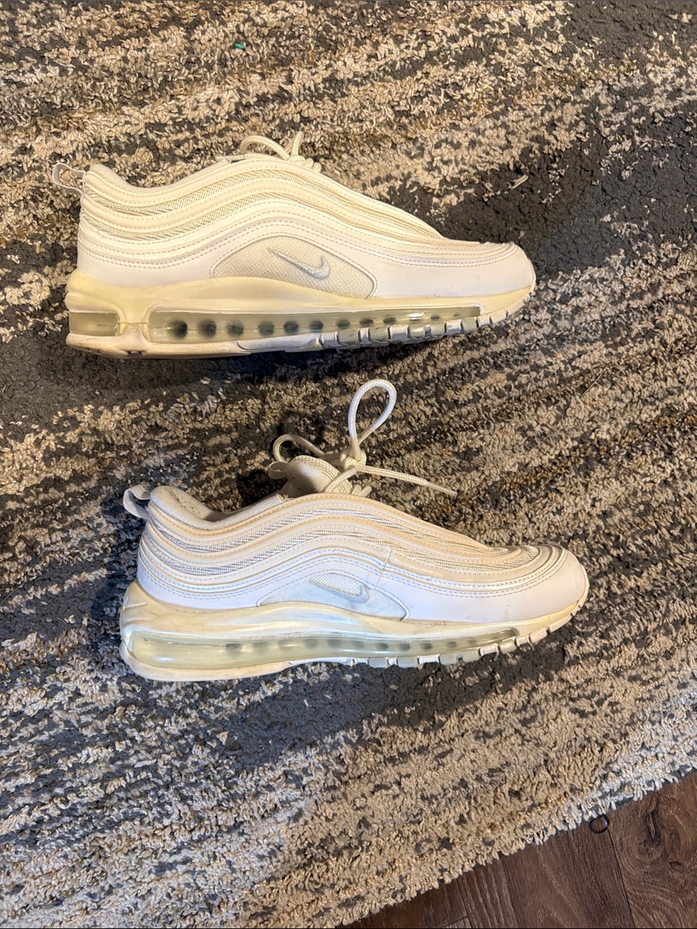 Nike Kids Air Max 97 Sneakers - White/Cream